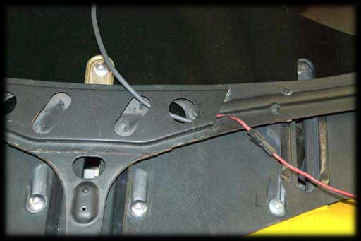 A Routing Option -
			Winbender Electrically Adjustable Motorcycle Windshields