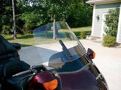 Honda Goldwing Windbender Adjustable Motorcycle Windshield