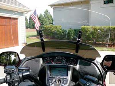 Honda Goldwing Windbender Adjustable Motorcycle Windshield