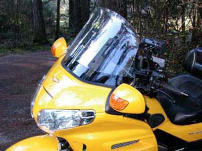 Honda Goldwing Windbender Adjustable Motorcycle Windshield