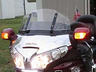 Honda Goldwing Windbender Adjustable Motorcycle Windshield