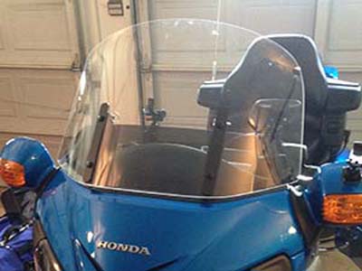 Honda Goldwing Windbender Adjustable Motorcycle Windshield