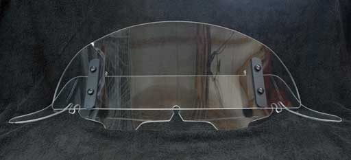 Adjustable Windshield for Harley Davidson