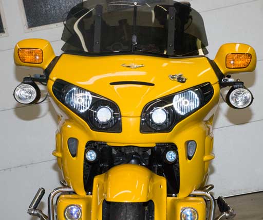 Honda Auxiliary Light Brackets