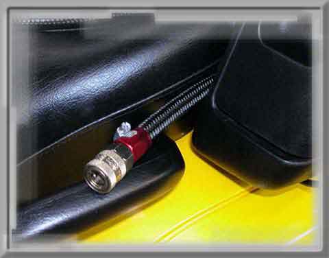 QuickTank - GL1800 Auxiliary Fuel Cell - Hose Routing