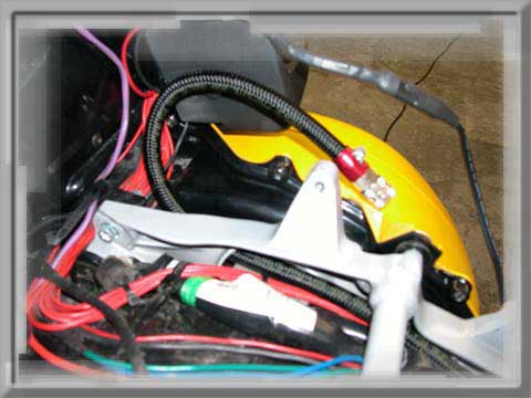 QuickTank - GL1800 Auxiliary Fuel Cell - Hose Routing