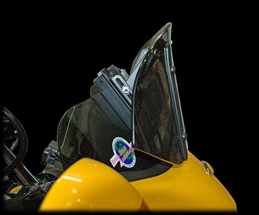 Adjust Motorcycle Shield Angle with a Rake-Kit